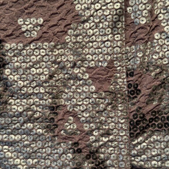 Ruby Rd. Silver & Brown/Rust Colored Jacket - Picture 3 of 5